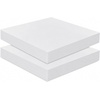 image:imageFrienda 2 Pack 2 x 16 x 16 Upholstery High Density Foam Square WhiteWhite