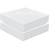 image:imageFrienda 2 Pack 2 x 16 x 16 Upholstery High Density Foam Square WhiteWhite