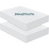 image:imageFrienda 2 Pack 2 x 16 x 16 Upholstery High Density Foam Square WhiteWhite