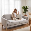 image:imageFrienda 2 Pack 2 x 16 x 16 Upholstery High Density Foam Square WhiteWhite