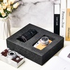 image:imageFrienda 2 Pcs Black Polyurethane Foam Block Inserts for CasesBlack