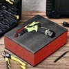 image:imageFrienda 2 Pcs Black Polyurethane Foam Block Inserts for CasesRed and Black