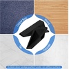 image:imageFrienda 2 Pcs Heavy Duty Rubber Door Stops Wedge StackableWhiteBlack