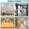 image:imageFrienda 2 Pcs Heavy Duty Rubber Door Stops Wedge StackableWhiteBlue