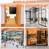 image:imageFrienda 2 Pcs Heavy Duty Rubber Door Stops Wedge StackableWhiteOrange