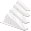image:imageFrienda 2 Pcs Heavy Duty Rubber Door Stops Wedge StackableWhiteWhite
