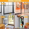 image:imageFrienda 2 Pcs Heavy Duty Rubber Door Stops Wedge StackableWhiteYellow