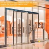 image:imageFrienda 2 Pcs Heavy Duty Rubber Door Stops Wedge StackableWhiteYellow