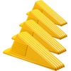 image:imageFrienda 2 Pcs Heavy Duty Rubber Door Stops Wedge StackableWhiteYellow