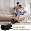 image:imageFrienda 2 Pcs High Density Upholstery Foam Cushion White 12 X 24 X 72Black