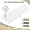 image:imageFrienda 2 Pcs High Density Upholstery Foam Cushion White 12 X 24 X 72White