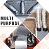 image:imageFrienda 2 Rolls Duct Insulation Wrap Self Adhesive 12 x 180 x 18 Inch HVAC Pipe Insulation Wrap Thick Aluminum Foil Silver Heat Radiant Barrier Blanket for Pipe Wall Sound Deadening Tape12 x 180 x 18 Inch