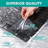 image:imageFrienda 200 Mils 5mm 95 Sqft Car Sound Heat Sound Deadening Insulation Mat with 2 Rubber Roller 315 x 433 Inch Automotive Noise Deadener Auto Heat Mat Shield Noise Deadening for Hood Ceiling Door24 x 425 Inch  70Sqft  10 mm