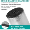 image:imageFrienda 200 Mils 5mm 95 Sqft Car Sound Heat Sound Deadening Insulation Mat with 2 Rubber Roller 315 x 433 Inch Automotive Noise Deadener Auto Heat Mat Shield Noise Deadening for Hood Ceiling Door24 x 425 Inch  70Sqft  10 mm