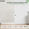 image:imageFrienda 236in x 492ft Peel and Stick Wallpaper Liner Prepasted Contact Paper Vinyl Wrap Self Stick Wallpaper Liner for Textured Walls Removable Bathroom Ceiling Bedroom White236in X 98ft