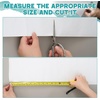 image:imageFrienda 236in x 492ft Peel and Stick Wallpaper Liner Prepasted Contact Paper Vinyl Wrap Self Stick Wallpaper Liner for Textured Walls Removable Bathroom Ceiling Bedroom White236in X 492ft