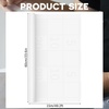 image:imageFrienda 236in x 492ft Peel and Stick Wallpaper Liner Prepasted Contact Paper Vinyl Wrap Self Stick Wallpaper Liner for Textured Walls Removable Bathroom Ceiling Bedroom White236in X 492ft