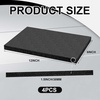 image:imageFrienda 24 Pcs 12 x 8 x 05 Polyethylene Foam Sheet Thick Black Packing Foam Padding Customizable PE Board Cushion Inserts for Cases Craft Shipping Moving DIY Projects Toolbox Storage4
