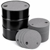 image:imageFrienda 25 Pcs Drum Top Oil Absorbent Pads for 55 Gallon Drums GrayGray