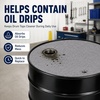 image:imageFrienda 25 Pcs Drum Top Oil Absorbent Pads for 55 Gallon Drums GrayGray