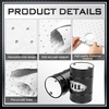 image:imageFrienda 25 Pcs Drum Top Oil Absorbent Pads for 55 Gallon Drums GrayWhite