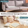 image:imageFrienda 3 Pack 3 x 20 x 20 Upholstery High Density Foam Cushion1 x 18 x 18 Inch