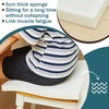 image:imageFrienda 3 Pack 3 x 20 x 20 Upholstery High Density Foam Cushion2 x 20 x 20 Inch