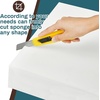 image:imageFrienda 3 Pack 3 x 20 x 20 Upholstery High Density Foam Cushion5 x 20 x 20 Inch