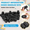 image:imageFrienda 30 Pcs Pool Noodle Bits 118236 Dia Regular ColorsBlack