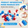 image:imageFrienda 30 Pcs Pool Noodle Bits 118236 Dia Regular ColorsIndependence Day Colors