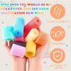 image:imageFrienda 30 Pcs Pool Noodle Bits 118236 Dia Regular ColorsRegular Colors