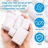 image:imageFrienda 30 Pcs Pool Noodle Bits 118236 Dia Regular ColorsWhite