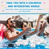 image:imageFrienda 30 Pcs Pool Noodle Bits 118236 Dia Regular ColorsWhite