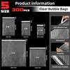 image:imageFrienda 300 Pcs Self Adhesive Bubble Bags Packing Pouches 315 X 4300