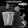 image:imageFrienda 300 Pcs Self Adhesive Bubble Bags Packing Pouches 315 X 4300