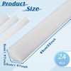 image:imageFrienda 33 Inch 24 Pcs Peel and Stick Above Ground Pool Cove Foam Long Add Protection to Swimming Pool Liner for Above Ground Pools Accessories White24