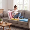 image:imageFrienda 4 Pack 3 x 24 x 24 Upholstery High Density Foam Cushion White4 Color