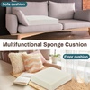 image:imageFrienda 4 Pack 3 x 24 x 24 Upholstery High Density Foam Cushion WhiteWhite