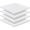 image:imageFrienda 4 Pack 3 x 24 x 24 Upholstery High Density Foam Cushion WhiteWhite