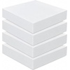 image:imageFrienda 4 Pack 3 x 24 x 24 Upholstery High Density Foam Cushion WhiteWhite