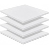 image:imageFrienda 4 Pack 3 x 24 x 24 Upholstery High Density Foam Cushion WhiteWhite