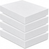image:imageFrienda 4 Pack 3 x 24 x 24 Upholstery High Density Foam Cushion WhiteWhite