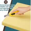 image:imageFrienda 4 Pack 3 x 24 x 24 Upholstery High Density Foam Cushion WhiteYellow