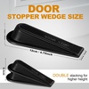 image:imageFrienda 48 Pcs Door Stoppers Heavy Duty Door Stop Wedge Rubber Door Stoppers for Door Bottom Carpet Tile Concrete Wooden Floor48