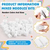 image:imageFrienda 50 Pcs Pool Noodle Bits 118236 Dia Pastel ColorsWhite