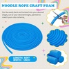 image:imageFrienda 58 Inch x 40 ft Orange Foam Noodles for Crafts Versatile Pool Noodles Foam Tubes Cylinder Rods for Modeling DIY Arts and Crafts SuppliesBlue