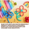 image:imageFrienda 58 Inch x 40 ft Orange Foam Noodles for Crafts Versatile Pool Noodles Foam Tubes Cylinder Rods for Modeling DIY Arts and Crafts SuppliesBrown