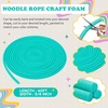 image:imageFrienda 58 Inch x 40 ft Orange Foam Noodles for Crafts Versatile Pool Noodles Foam Tubes Cylinder Rods for Modeling DIY Arts and Crafts SuppliesGreen