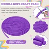 image:imageFrienda 58 Inch x 40 ft Orange Foam Noodles for Crafts Versatile Pool Noodles Foam Tubes Cylinder Rods for Modeling DIY Arts and Crafts SuppliesLight Purple