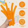 image:imageFrienda 58 Inch x 40 ft Orange Foam Noodles for Crafts Versatile Pool Noodles Foam Tubes Cylinder Rods for Modeling DIY Arts and Crafts SuppliesOrange